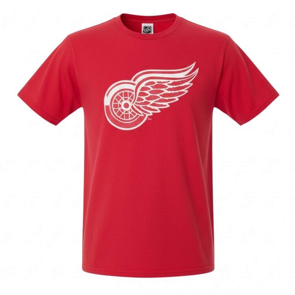 Reebok Pavel Datsyuk Detroit Red‎ Wings Shirt Men's Small #13 NHL Hockey Tee Red
